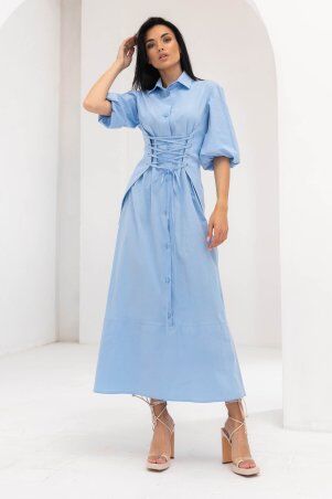 Jadone Fashion: Сукня Крістін блакитний - фото 3