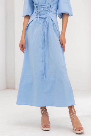 Jadone Fashion: Сукня Крістін блакитний - фото 4