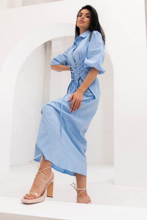 Jadone Fashion: Сукня Крістін блакитний - фото 8