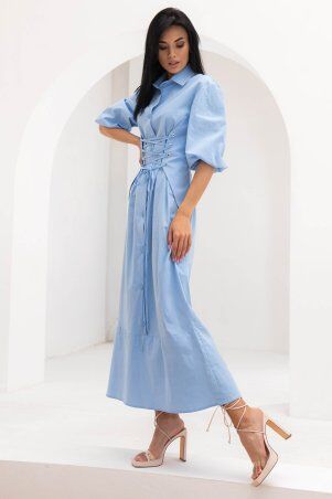 Jadone Fashion: Сукня Крістін блакитний - фото 9