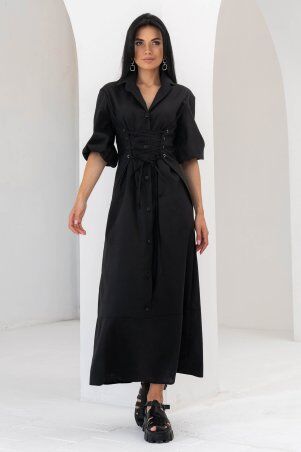 Jadone Fashion: Сукня Крістін чорний - фото 3