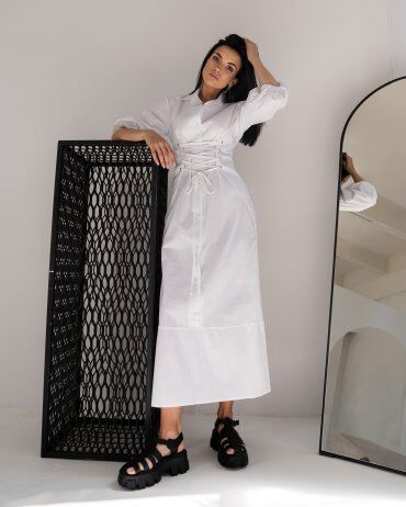 Jadone Fashion: Сукня Крістін білий - фото 6