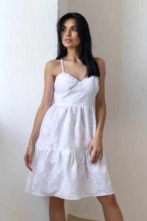 Jadone Fashion: Сукня Анета білий - фото 10