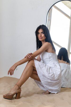 Jadone Fashion: Сукня Анета білий - фото 11