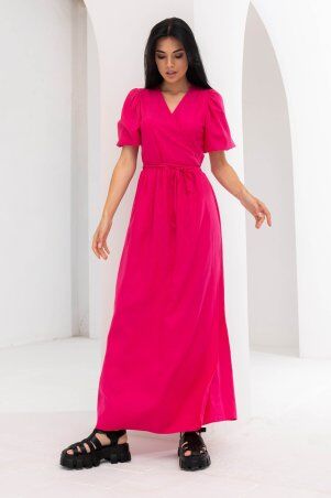 Jadone Fashion: Сукня Амелія малиновий - фото 2