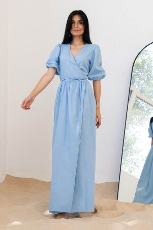 Jadone Fashion: Сукня Амелія блакитний - фото 3