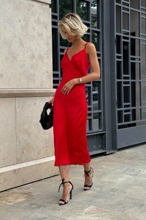 Jadone Fashion: Сукня Жизель червоний - фото 2