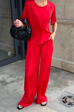 Jadone Fashion: Брюки Вір червоний - фото 2