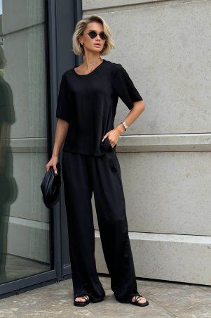 Jadone Fashion: Брюки Вір чорний - фото 1