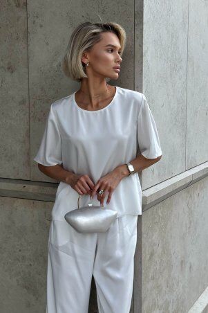 Jadone Fashion: Блуза Карпіз білий - фото 1