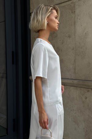 Jadone Fashion: Блуза Карпіз білий - фото 3