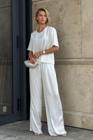 Jadone Fashion: Блуза Карпіз білий - фото 5