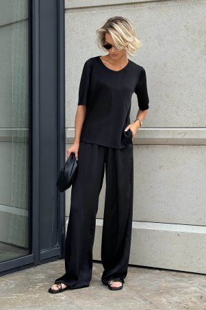 Jadone Fashion: Блуза Карпіз чорний - фото 4