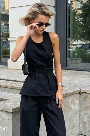 Jadone Fashion: Жилет Макі чорний - фото 5