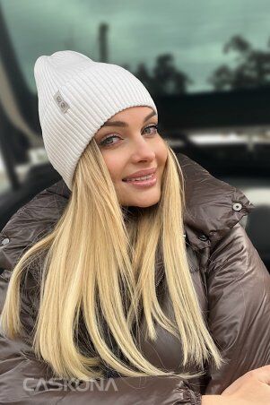 Caskona: VENUS FLIP ШАПКА белый SG 24106 - фото 3