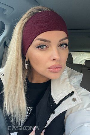 Caskona: Elora 2 Повязка вишневый SG 42601-6 - фото 4