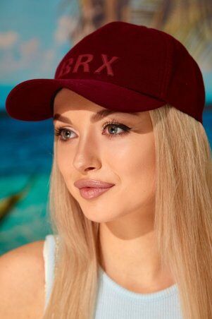 Braxton: Бейсболка из коттона с объемным лого «BRX» unisex 1375 - фото 1