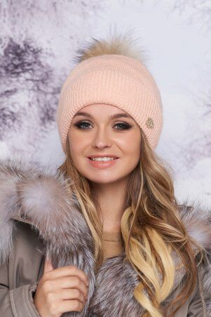 Braxton: Шапка «Тияна» с натуральным бубоном 4905 - фото 2