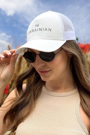 Braxton: Бейсболка-тракер «I`m Ukrainian» unisex 1392-1 - фото 2