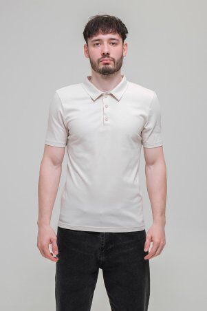 Garne: Футболка POLO PREMIUM якості бежева 3043096 - фото 1
