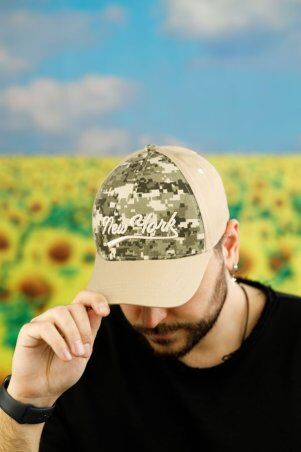 Braxton: Мужская однотонная коттоновая бейсболка unisex  - фото 119