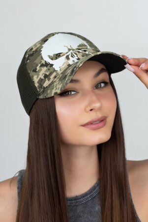 Braxton: Мужская однотонная коттоновая бейсболка unisex  - фото 121