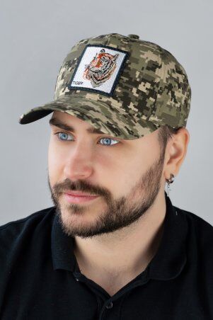 Braxton: Мужская однотонная коттоновая бейсболка unisex  - фото 126