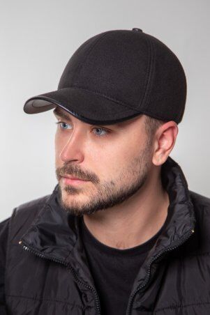 Braxton: Мужская однотонная коттоновая бейсболка unisex  - фото 5