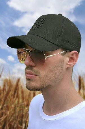 Braxton: Мужская однотонная коттоновая бейсболка unisex  - фото 111