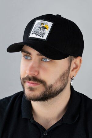 Braxton: Мужская однотонная коттоновая бейсболка unisex  - фото 118