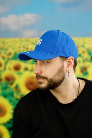 Braxton: Мужская однотонная коттоновая бейсболка unisex  - фото 119