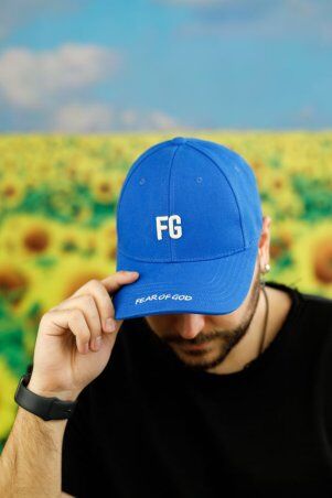 Braxton: Мужская однотонная коттоновая бейсболка unisex  - фото 121