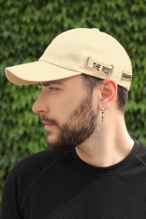 Braxton: Мужская однотонная коттоновая бейсболка unisex  - фото 22