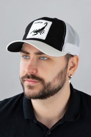 Braxton: Мужская однотонная коттоновая бейсболка unisex  - фото 49