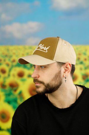 Braxton: Мужская однотонная коттоновая бейсболка unisex  - фото 74