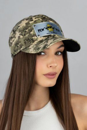 Braxton: Мужская однотонная коттоновая бейсболка unisex  - фото 68