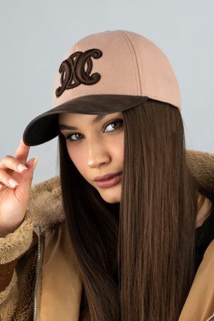 Braxton: Кашемировая бейсболка унисекс с кожаным козырьком «NY» 6102 - фото 2