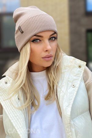 Caskona: Urban Шапка тауп SG 45677 - фото 2