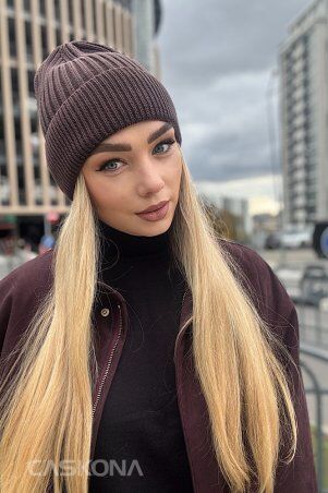 Caskona: Luis F Uni Шапка коричневый CS 108922 - фото 2