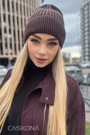 Caskona: Luis F Uni Шапка коричневый CS 108922 - фото 3