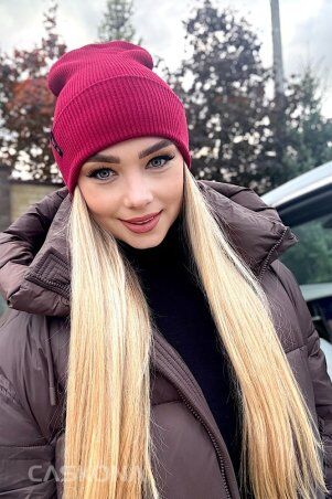 Caskona: Urban Шапка вишня SG 45632 - фото 4