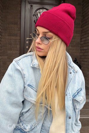 Caskona: Snowflake Шапка вишня SG 42732 - фото 5