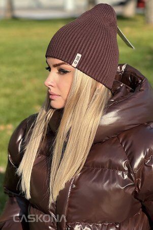 Caskona: Orlando Шапка коричневый-2 SG 16301-3 - фото 2