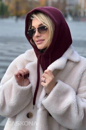 Caskona: Hood Frost бургунди SG 46076 - фото 2