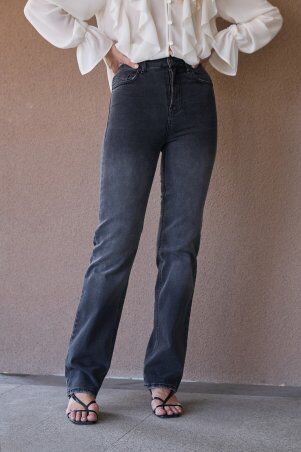 Itelle: Джинси труби Колір темний графіт 3021 - фото 4