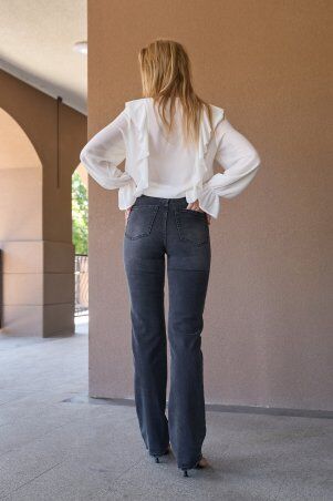 Itelle: Джинси труби Колір темний графіт 3021 - фото 5