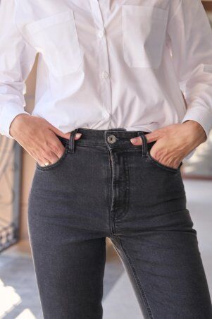 Itelle: Джинси з внутрішнім розрізом Графіт темний 3042 - фото 2