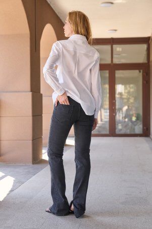 Itelle: Джинси з внутрішнім розрізом Графіт темний 3042 - фото 3