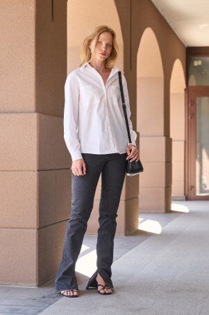 Itelle: Джинси з внутрішнім розрізом Графіт темний 3042 - фото 4