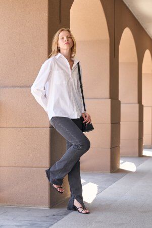 Itelle: Джинси з внутрішнім розрізом Графіт темний 3042 - фото 5